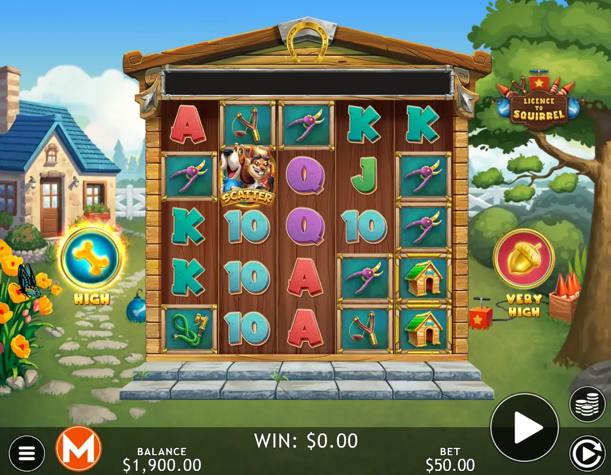 Licence to Squirrel Slot